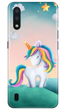 Unicorn Mobile Back Case for Samsung Galaxy M01 (Design - 366)