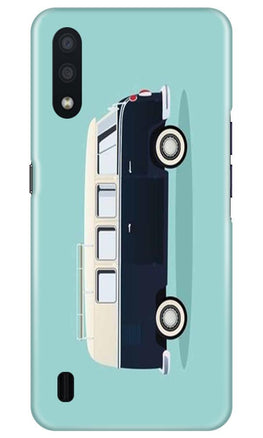 Travel Bus Mobile Back Case for Samsung Galaxy M01 (Design - 379)