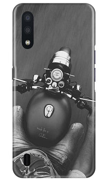 Royal Enfield Mobile Back Case for Samsung Galaxy M01 (Design - 382)