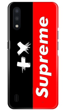 Supreme Mobile Back Case for Samsung Galaxy M01 (Design - 389)