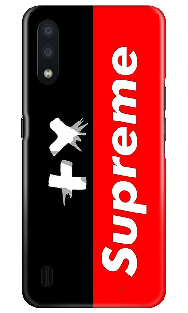Supreme Mobile Back Case for Samsung Galaxy M01 (Design - 389)