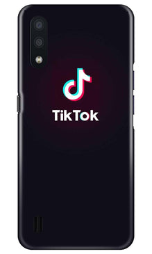 Tiktok Mobile Back Case for Samsung Galaxy M01 (Design - 396)
