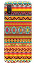 Zigzag line pattern Case for Samsung M02