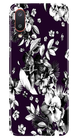 white flowers Case for Samsung Galaxy M02