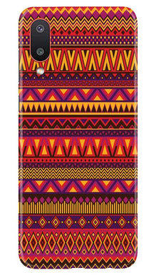 Zigzag line pattern2 Mobile Back Case for Samsung Galaxy M02 (Design - 10)