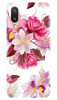 Beautiful flowers Mobile Back Case for Samsung Galaxy M02 (Design - 23)