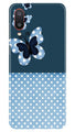 White dots Butterfly Case for Samsung Galaxy M02