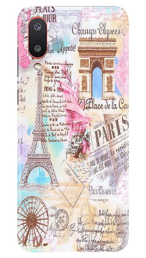 Paris Eiftel Tower Case for Samsung M02