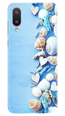 Sea Shells2 Mobile Back Case for Samsung Galaxy M02 (Design - 64)