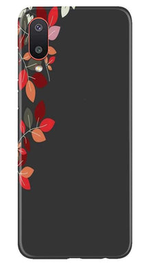 Grey Background Mobile Back Case for Samsung Galaxy M02 (Design - 71)