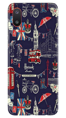Love London Mobile Back Case for Samsung Galaxy M02 (Design - 75)