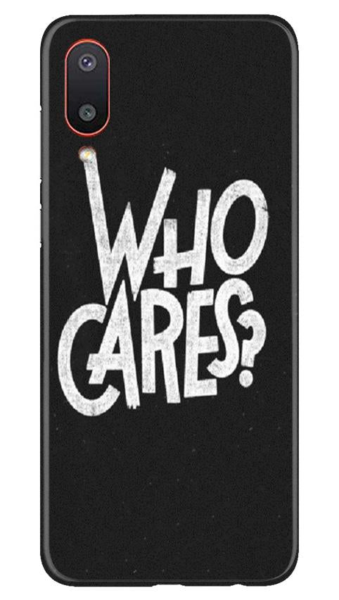 Who Cares Case for Samsung Galaxy M02