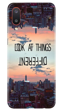 Look at things different Mobile Back Case for Samsung Galaxy M02 (Design - 99)