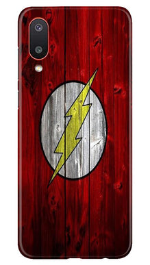 Flash Superhero Mobile Back Case for Samsung Galaxy M02  (Design - 116)