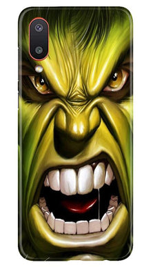 Hulk Superhero Mobile Back Case for Samsung Galaxy M02  (Design - 121)