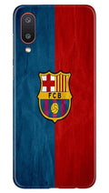 FCB Football Case for Samsung Galaxy M02  (Design - 123)
