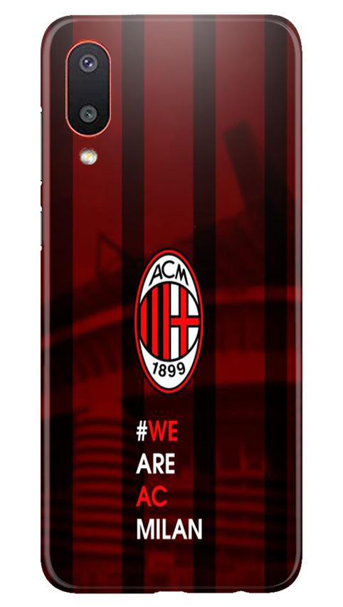 AC Milan Case for Samsung M02  (Design - 155)