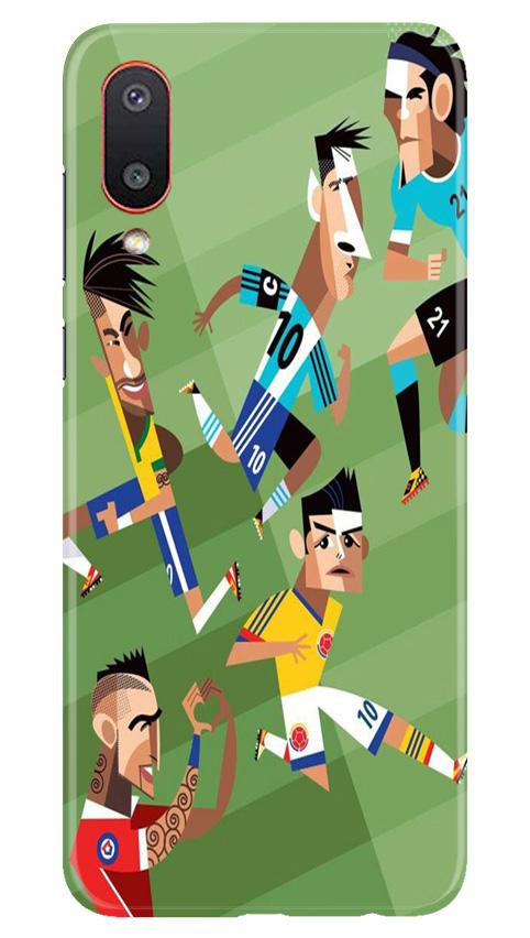 Football Case for Samsung Galaxy M02  (Design - 166)