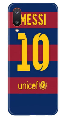 Messi Mobile Back Case for Samsung Galaxy M02  (Design - 172)