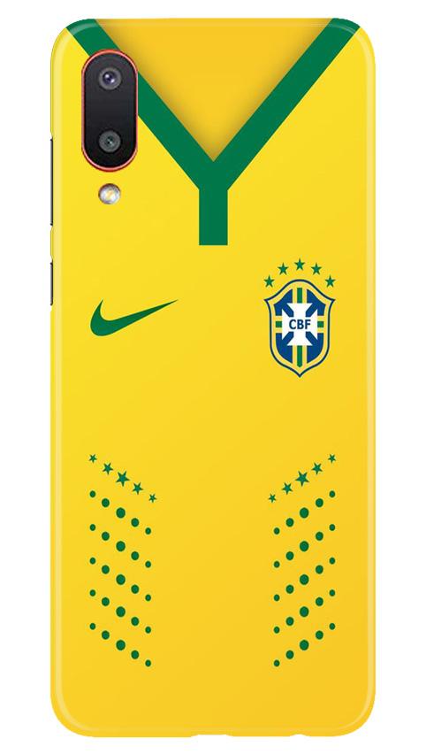 Brazil Case for Samsung Galaxy M02  (Design - 176)