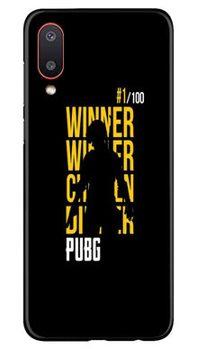 Pubg Winner Winner Mobile Back Case for Samsung Galaxy M02  (Design - 177)