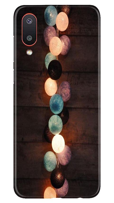 Party Lights Case for Samsung M02 (Design No. 209)