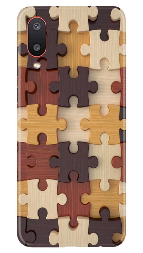 Puzzle Pattern Case for Samsung Galaxy M02 (Design No. 217)