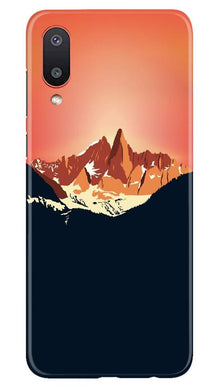 Mountains Mobile Back Case for Samsung Galaxy M02 (Design - 227)