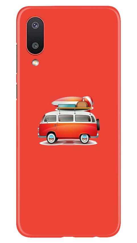 Travel Bus Case for Samsung Galaxy M02 (Design No. 258)