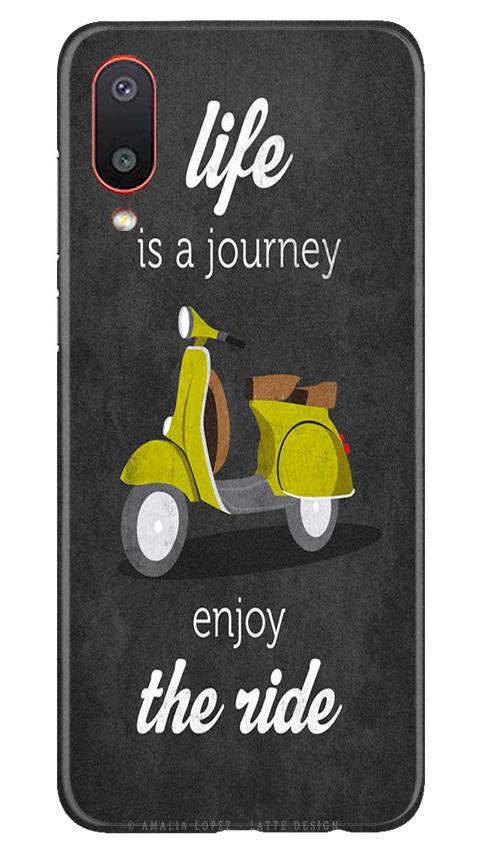 Life is a Journey Case for Samsung Galaxy M02 (Design No. 261)