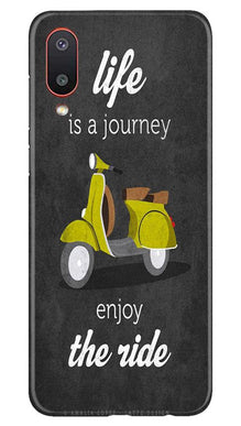 Life is a Journey Mobile Back Case for Samsung Galaxy M02 (Design - 261)