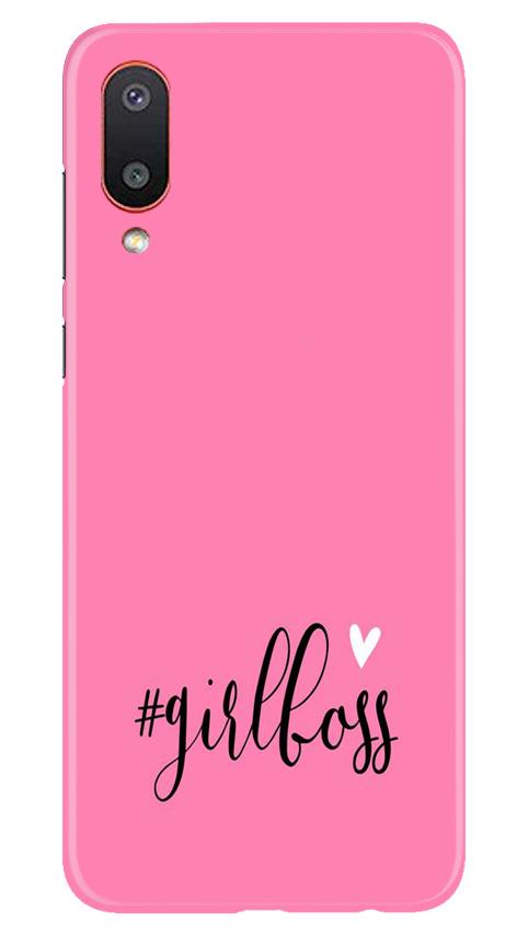 Girl Boss Pink Case for Samsung Galaxy M02 (Design No. 269)