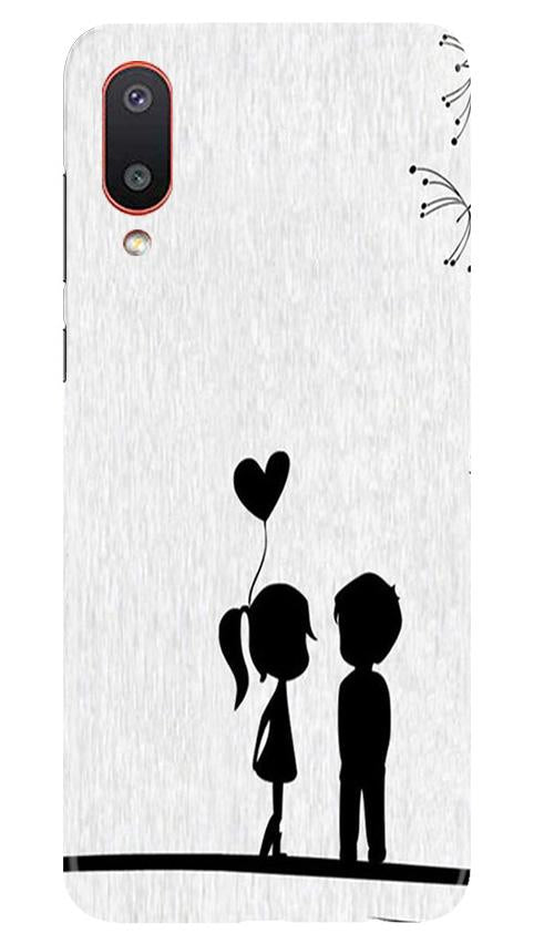 Cute Kid Couple Case for Samsung Galaxy M02 (Design No. 283)