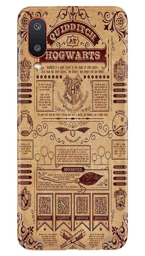 Hogwarts Mobile Back Case for Samsung Galaxy M02 (Design - 304)