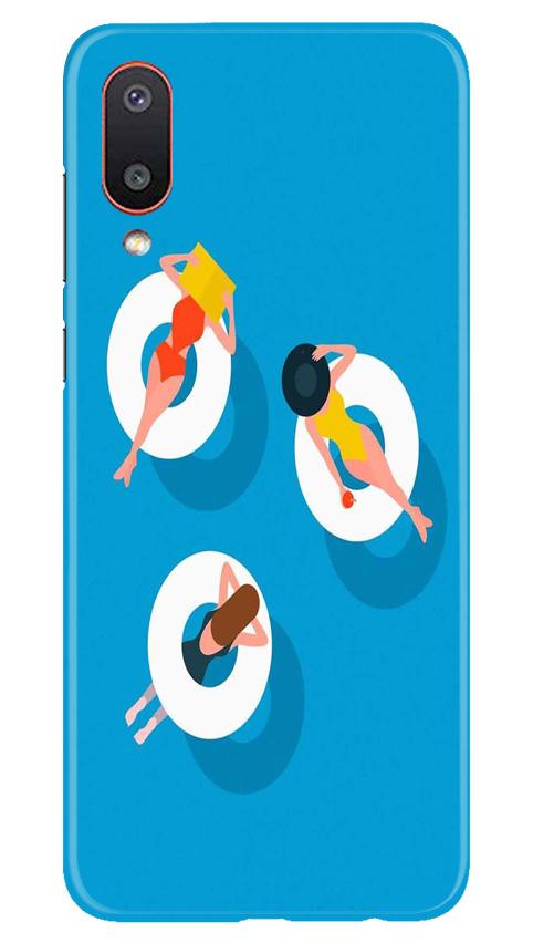 Girlish Mobile Back Case for Samsung Galaxy M02 (Design - 306)