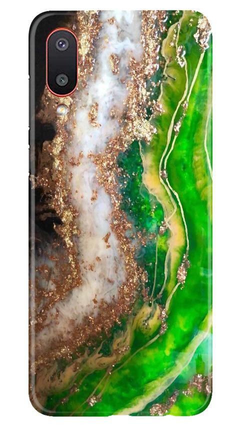 Marble Texture Mobile Back Case for Samsung Galaxy M02 (Design - 307)
