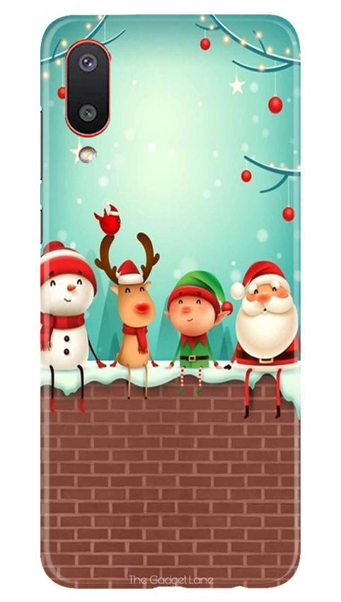 Santa Claus Mobile Back Case for Samsung Galaxy M02 (Design - 334)