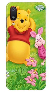 Winnie The Pooh Mobile Back Case for Samsung Galaxy M02 (Design - 348)