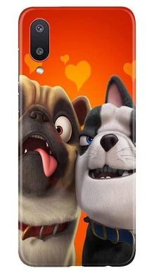 Dog Puppy Mobile Back Case for Samsung Galaxy M02 (Design - 350)