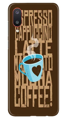Love Coffee Mobile Back Case for Samsung Galaxy M02 (Design - 351)