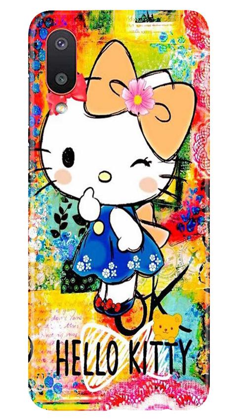 Hello Kitty Mobile Back Case for Samsung Galaxy M02 (Design - 362)