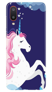 Unicorn Mobile Back Case for Samsung Galaxy M02 (Design - 365)