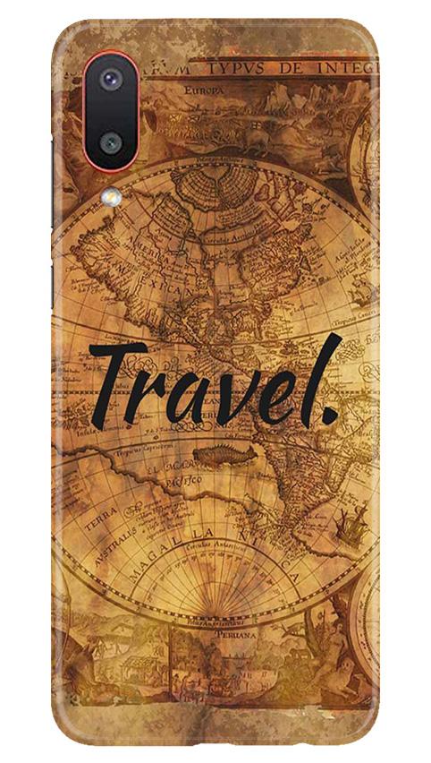 Travel Mobile Back Case for Samsung Galaxy M02 (Design - 375)