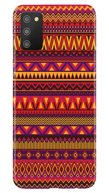 Zigzag line pattern2 Mobile Back Case for Samsung Galaxy F02s (Design - 10)