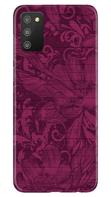Purple Backround Mobile Back Case for Samsung Galaxy F02s (Design - 22)