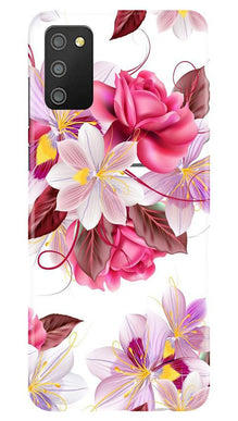 Beautiful flowers Mobile Back Case for Samsung Galaxy F02s (Design - 23)