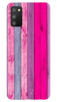 Wooden look Mobile Back Case for Samsung Galaxy M02s (Design - 24)