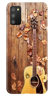 Guitar Mobile Back Case for Samsung Galaxy F02s (Design - 43)