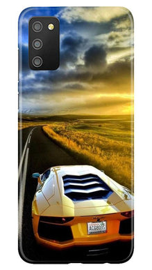 Car lovers Mobile Back Case for Samsung Galaxy F02s (Design - 46)