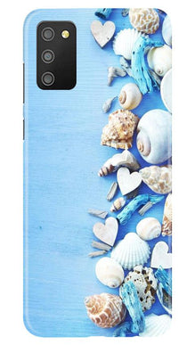 Sea Shells2 Mobile Back Case for Samsung Galaxy M02s (Design - 64)